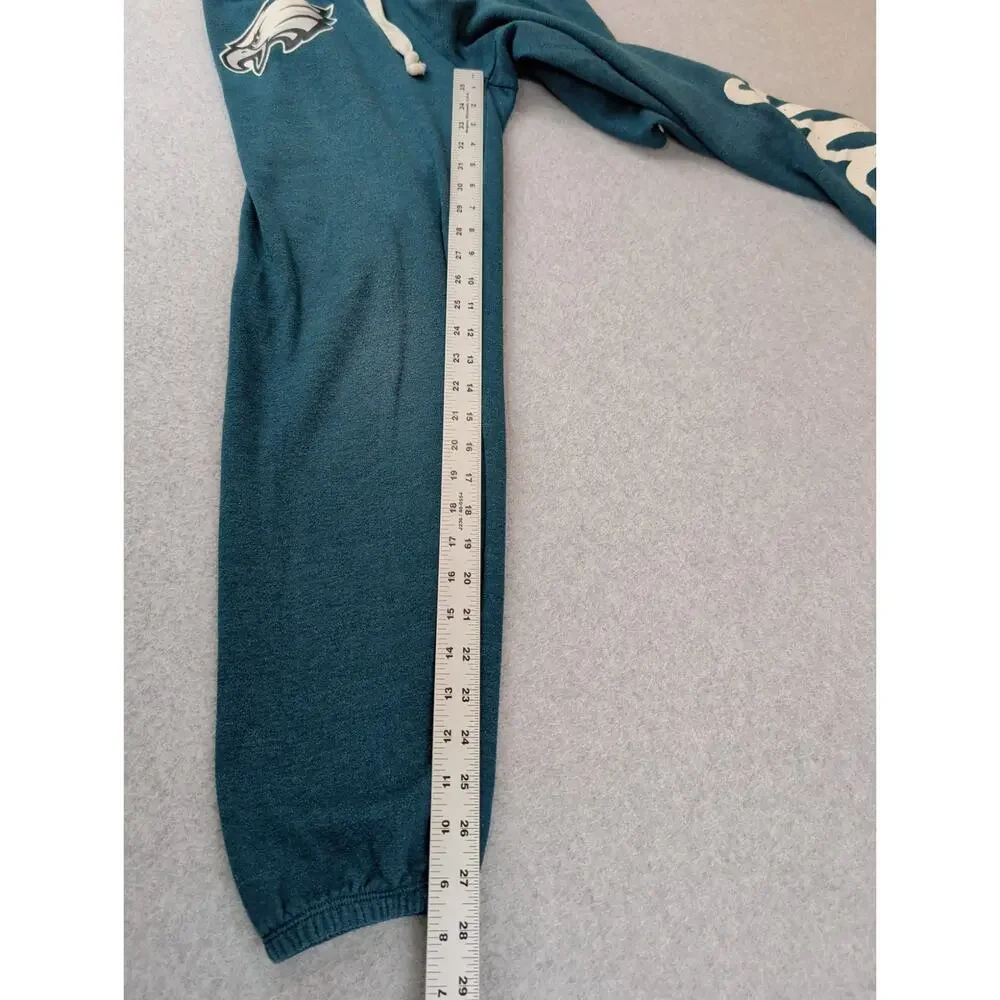 NFL Philadelphia Eagles Womens Jogger Sweatpants SMALL Midnight Green Lounge